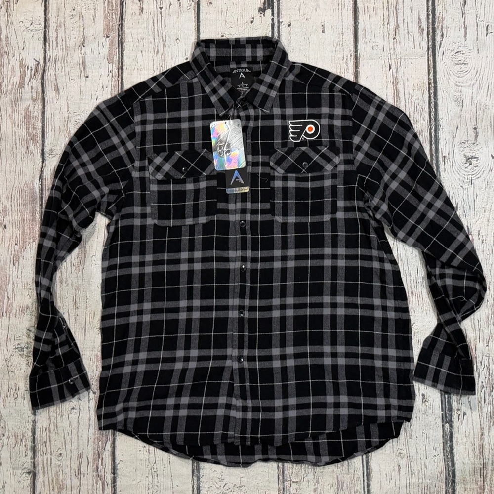 Philadelphia Flyers Plaid New Long Sleeve NHL Hockey Long Sleeve Shirt